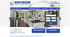 Desktop Screenshot of envisionpropertymgmt.com